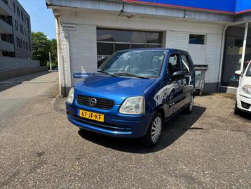 Opel Agila 1.2 I 16V 2002 Blauw beschikbaar voor biedingen
