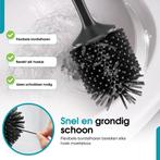 Nevana Siliconen Toiletborstel met Houder - WC borstel -, Huis en Inrichting, Ophalen of Verzenden, Zo goed als nieuw