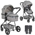 Moni Nania Giselle Grey 2-in-1 Kinderwagen incl. Adapters, Verzenden, Nieuw