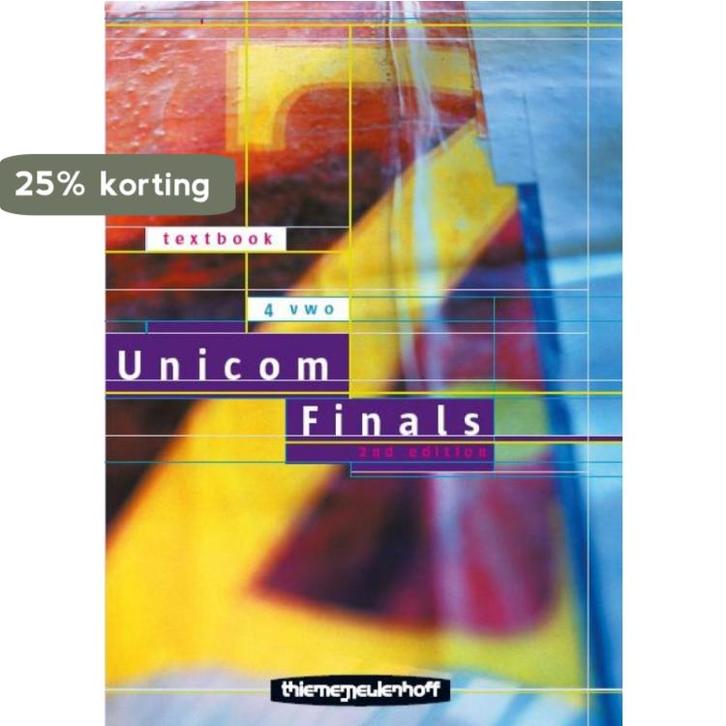 Unicom Finals 4 Vwo Textbook 9789006143355, Boeken, Schoolboeken, Gelezen, Verzenden