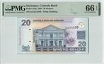 2004 Suriname P 159a 20 Dollars Pmg 66 Epq, Postzegels en Munten, Verzenden