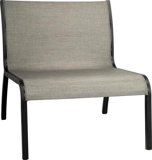 Stern Laris Lounge middenelement aluminium zwart, Tuin en Terras, Tuinsets en Loungesets, Ophalen of Verzenden