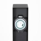 Buitenstopcontact Charge Timer Tuinstopcontact zwart, Verzenden, Nieuw