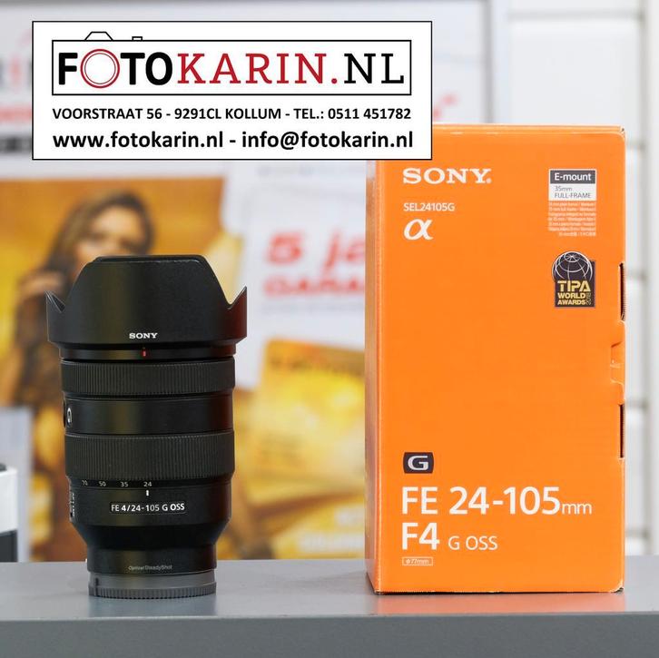 Sony FE 24-105mm f4 G OSS | nieuwstaat | Foto Karin Kollum, Audio, Tv en Foto, Fotografie | Lenzen en Objectieven, Zo goed als nieuw