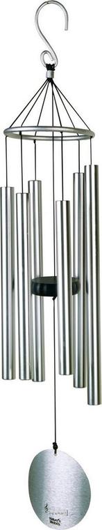 Natures Melody Windgong Aureole Tunes Zilver 91 cm, Tuin en Terras, Verzenden, Nieuw