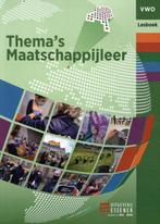 Themas Maatschappijleer vwo lesboek 9789086745050, Verzenden, Zo goed als nieuw