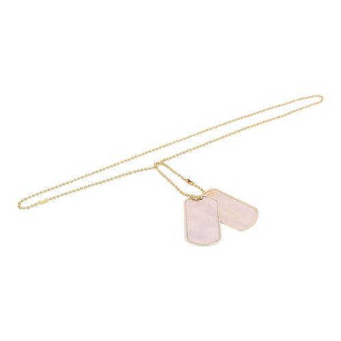 Dog tag van 100% metaal. Diverse kleuren, Sieraden, Tassen en Uiterlijk, Kettingen, Nieuw, Verzenden
