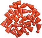 Plastic Spel Pionnen 12x24mm Oranje (25 stuks) | Spellenrijk, Hobby en Vrije tijd, Gezelschapsspellen | Bordspellen, Nieuw, Verzenden