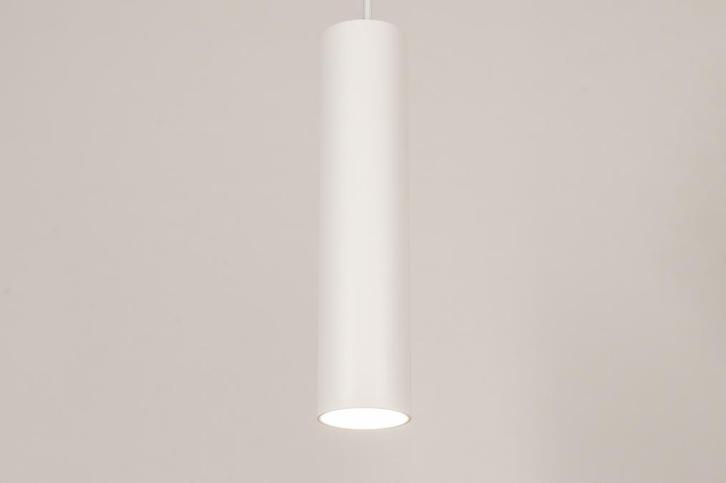 Rietveld Hanglampen - Wit - Metaal, Aluminium, Huis en Inrichting, Lampen | Hanglampen, Verzenden