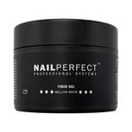 Nail Perfect  Fiber Gel  Mellow White  45gr, Nieuw, Verzenden