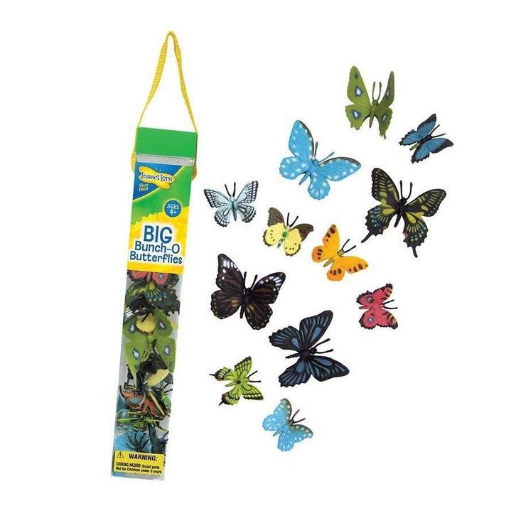 Plastic gedetailleerde vlinders, Dieren en Toebehoren, Insecten en Spinnen