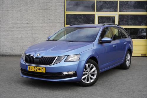 Zakelijke Lease |  Škoda Octavia Combi 1.6 TDI Automaat! Amb, Auto's, Skoda, Dealer onderhouden, Lease, Zwart, Automaat, Stationwagon