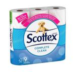 Scottex Toiletpapier 9 Rollen 2 lagen, Huis en Inrichting, Schoonmaakartikelen, Ophalen of Verzenden