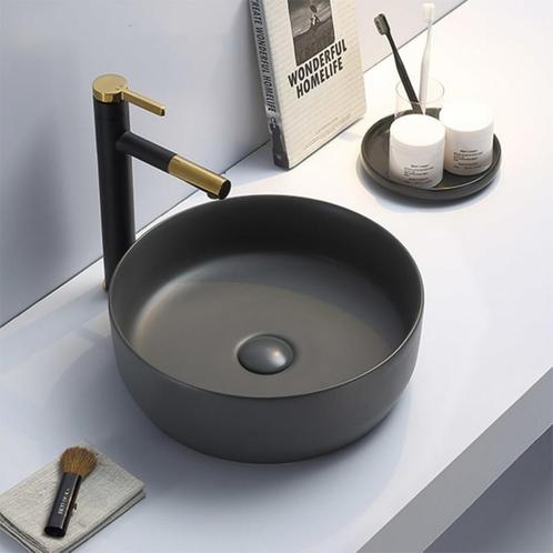 Waskom Sanilux Victoria Color Line Rond 39 cm Inclusief, Doe-het-zelf en Verbouw, Sanitair, Overige typen, Nieuw, Ophalen of Verzenden
