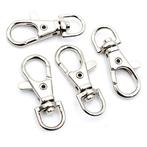 Musketon haak - 32mm - Draaibaar - Swivel - Zilver, Ophalen of Verzenden, Nieuw