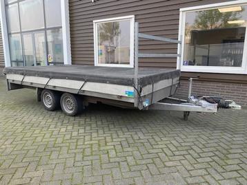 Nette! Henra Verlaagde Plateauwagen 401x202 cm 3500 kg! beschikbaar voor biedingen