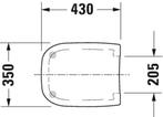 Duravit Toiletbril van €94.00 voor €50.19, Doe-het-zelf en Verbouw, Sanitair, Ophalen of Verzenden, Nieuw, Toilet