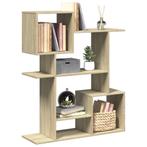 vidaXL Kamerscherm / boekenkast 92x29x112 cm hout sonoma, Verzenden, Nieuw, Overige houtsoorten