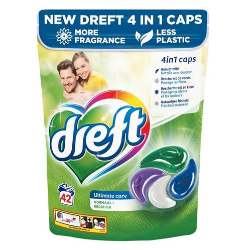 Dreft Regular 4-in-1 Wasmiddelcaps, Huis en Inrichting, Schoonmaakartikelen, Verzenden