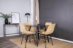 Bijzettafel - Tordis - Zwart - Keramiek - Jörn, Huis en Inrichting, Tafels | Bijzettafels, Verzenden, Nieuw