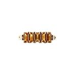 Jackie ring 14 krt - Madeira, Sieraden, Tassen en Uiterlijk, Ophalen of Verzenden, Nieuw