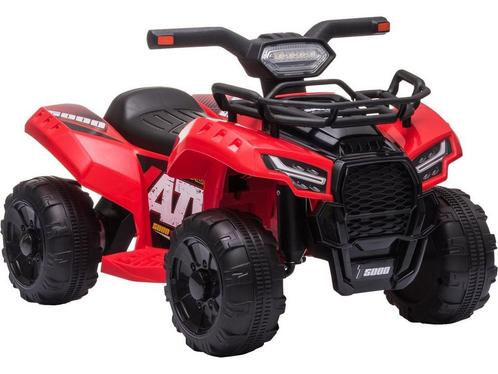 HOMCOM Elektroquad 6V batterij elektrische auto LED koplamp, Huis en Inrichting, Woonaccessoires | Overige, Nieuw, Verzenden