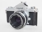 Nikon Nikon Nikomat Ftn silver + NIKKOR-H Auto 50mm F2, Audio, Tv en Foto, Fotocamera's Analoog, Nieuw