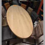 Eettafelblad ovaal | 280x120cm | Eiken | Naturel, Huis en Inrichting, Tafels | Eettafels, Ophalen, Nieuw, Industrieel