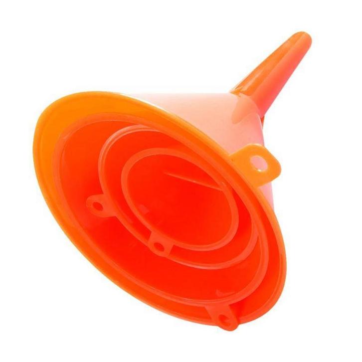 Benson Vierdelige trechterset - opvallend oranje - divers..., Auto diversen, Autogereedschap, Nieuw, Ophalen of Verzenden