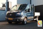 Ford Transit 2.0 TDCI L3 Dubbele Cabine Open Laadbak EURO 6, Blauw, Nieuw, Transit, Lease