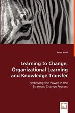 9783836476317 Learning to Change Janet Kiehl, Nieuw, Janet Kiehl, Verzenden