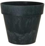 Bloempot Bloemenvaas Ibiza beton Zwart 12 cm, Huis en Inrichting, Ophalen of Verzenden, Nieuw