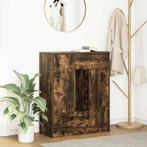 vidaXL Dressoir met lades en deuren 73x31x90 cm gerookt, Huis en Inrichting, Verzenden, Nieuw, Overige houtsoorten