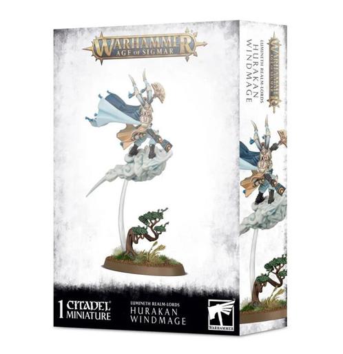 Lumineth Realm-Lords Vanari Hurakan Windmage (Warhammer Age, Hobby en Vrije tijd, Wargaming, Nieuw, Ophalen of Verzenden
