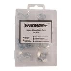 Fixman Assortimentsdoos vleugelmoeren - verzinkt, roestbe..., Ophalen of Verzenden, Nieuw