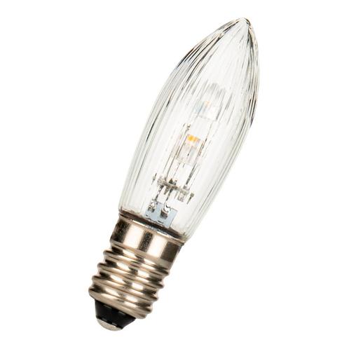 Kerst LED Kaarslamp E10 14V-23V-34V-55V 0.3W 13.5x45mm (z..., Huis en Inrichting, Lampen | Overige, Nieuw, Ophalen of Verzenden