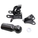 Amigo Stevige metalen fietsaanhanger koppeling - zwart -..., Ophalen of Verzenden, Nieuw