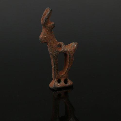 Bronstijd Brons Ibex-beeldje (Zonder Minimumprijs), Antiek en Kunst, Antiek | Overige Antiek