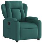 Donkergroene Relaxfauteuil - Tweedekansje! Voor de relaxt..., Huis en Inrichting, Fauteuils, Ophalen of Verzenden, Nieuw, 75 tot 100 cm