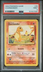 1999 Pokemon Base - Base Game - Charmander #46 - PSA 9, Nieuw