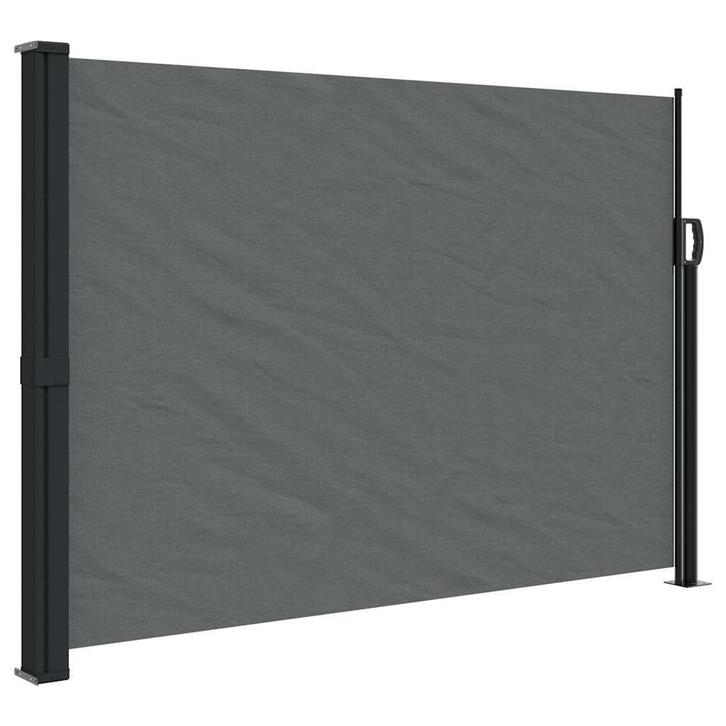 Antraciet Windscherm - Perfect voor Veranda - Retourdeal, Caravans en Kamperen, Windschermen, Uittrekbaar, Nieuw, Ophalen of Verzenden