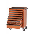 Gereedschapswagen oranje, 5 laden gevuld met gereedschap in, Doe-het-zelf en Verbouw, Nieuw, Ophalen of Verzenden