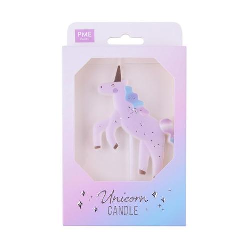 PME Taartkaarsje Unicorn 3D, Hobby en Vrije tijd, Taarten en Cupcakes maken, Nieuw, Verzenden