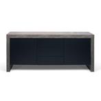 *WOONWINKEL* TemaHome Kobe Dressoir Betonlook Met Deuren En, Huis en Inrichting, Kasten | Dressoirs, Verzenden, Nieuw