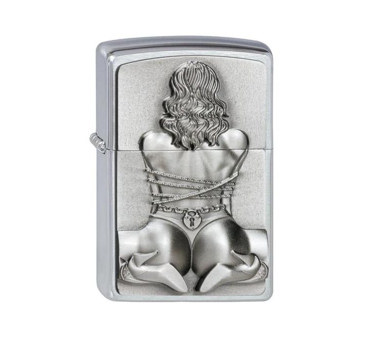 Zippo Bondage Girl, Verzamelen, Rookartikelen, Aanstekers en Luciferdoosjes, Aansteker, Verzenden