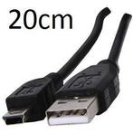 20CM USB-kabel mini 2.0 USB kabel, Nieuw, Ophalen of Verzenden