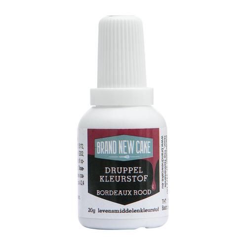 BrandNewCake Druppel Kleurstof Bordeaux Rood 20gr, Hobby en Vrije tijd, Taarten en Cupcakes maken, Nieuw, Verzenden
