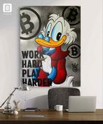 Xavier Van Walsem (1980) - scrooge mcduck work hard play, Antiek en Kunst