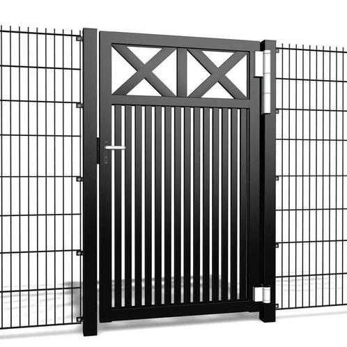Hekwerk Pro Enkele poort Crosso V60 b100 x h180cm, Tuin en Terras, Schuttingen, Nieuw, Ophalen of Verzenden