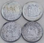 Zuid-Afrika. 1 Rand 1983-1989/ Proof 80% Silver Springbok-